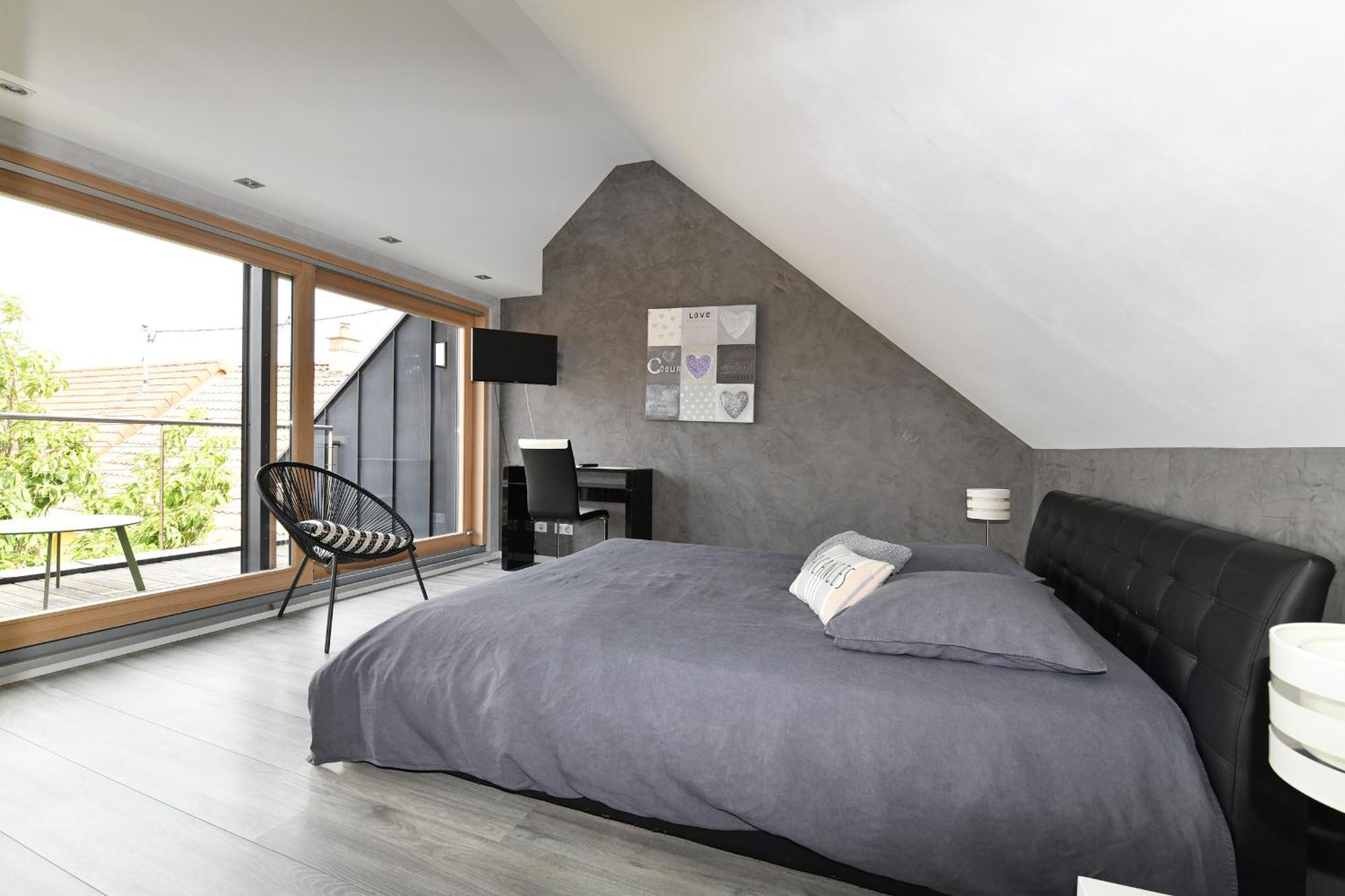 Gite Contemporain L'Hirondelle Guémar Buitenkant foto